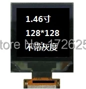 1,46-дюймовый винтик с белым OLED-экраном SSD1327Z, микросхема 128 *128 SPI/ I2C/параллельный интерфейс