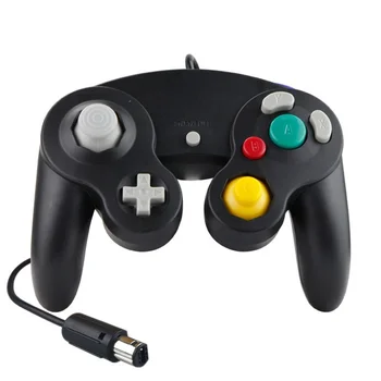 100 шт. цветов, Классические проводные джойстики для геймпада NGC, одноточечный игровой вибрационный контроллер