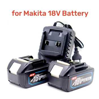 2023 Новый Модернизированный Аккумулятор для Электроинструментов Makita 18V 6000mAh BL1860 BL1850 BL1840 BL1830, Сменный Литиевый аккумулятор