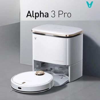 5300Pa Viomi Alpha 3 Pro Автоматический Мастер самоочистки, Автоматическая док-станция для самоочистки и сушки горячим воздухом -Умный Вибрационный робот