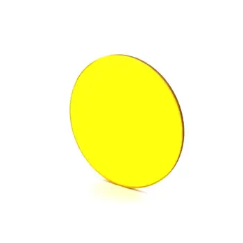 5шт общий диаметр 58 мм 490 нм желтый цветной фильтр стекло ИК-фильтра JB490