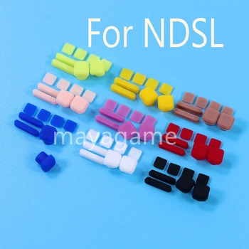 60 комплектов винтов для верхнего ЖК-экрана NDSL, Резина для консоли DS Lite, резиновые ножки, крышка