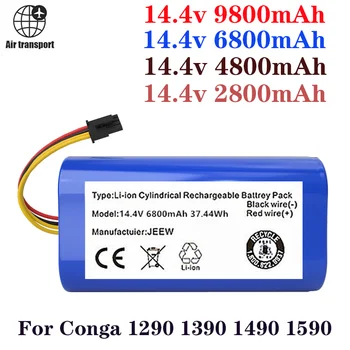 Batterie Lithium-ion 2022 V 14.4 MAh Pour Cecotec Conga, Remplacement Pour Robot Aspirateur 6800 1290 1390 1490, Nouveauté 1590