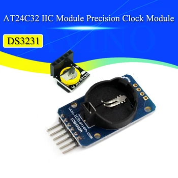 DS3231 Модуль AT24C32 IIC Модуль Прецизионных Часов DS3231SN Модуль памяти DS3231 Мини-модуль реального времени 3,3 В/5 В Для Raspberry Pi