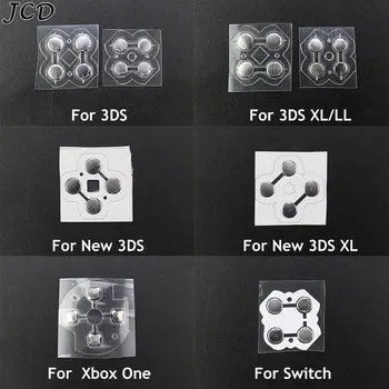 JCD Для Xbox One Для контроллера Switch DPads D-Pad Металлический Купол с кнопками на печатной плате Проводящая пленка Для 3DS XL LL /Новый 3DS XL