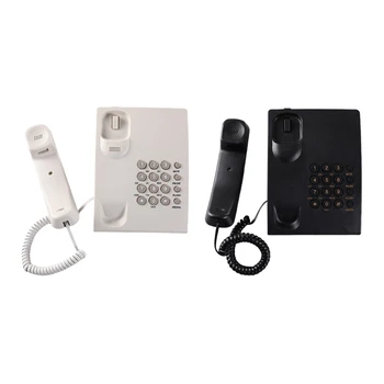 KXT 670 Проводной стационарный телефон с отключением звука, , и повторным набором номера Настенные телефоны Домашний настольный телефон Два