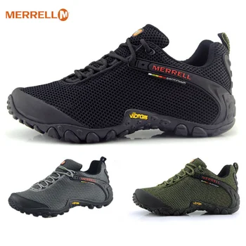 Merrell Classic Для мужчин и женщин, дышащая походная спортивная сетка для активного отдыха, Походная водная обувь Унисекс, Мягкие кроссовки для альпинизма