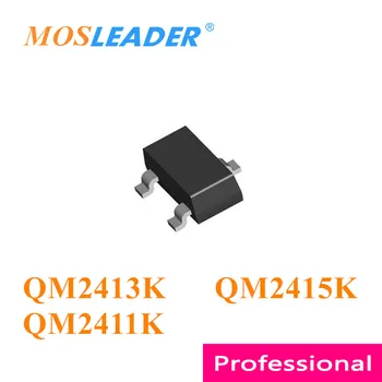 Mosleader SOT23 3000 шт. QM2413K QM2415K QM2411K QM2413 QM2415 QM2411 P-канальный 20 В Сделано в Китае Высокое качество