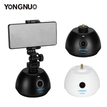 Yongnuo YN360G Умный поворот на 360 ° Автоматическая Интеллектуальная съемка Селфи-палка Интеллектуальный держатель телефона для трансляции камеры Смартфона