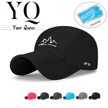 YQ 2023 Летняя Уличная Складная Портативная Быстросохнущая Шляпа для Мужчин и Женщин, Спортивная Шляпа для Альпинизма, Солнцезащитная Шляпа для Путешествий