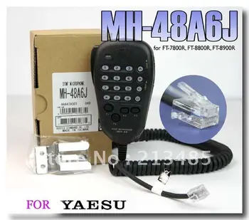 Бесплатная Доставка DTMF микрофон MH-48A6J для Yaesu FT-7800R FT-8800R FT-8900R