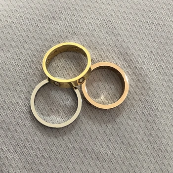 Высококачественные модные кольца для любви для мужчин и женщин. Роскошные свадебные украшения, аксессуары, подарки для праздничной вечеринки