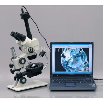 дилеры ювелирных изделий-AmScope Поставляет Беспроводной светодиодный 3,5 X-67,5 X стереоскопический зум-микроскоп Jewel Gem
