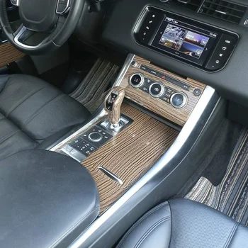 Для Land Rover Range Rover Sport 2014-2018 ABS Пластиковая отделка Центральной консоли Автомобильные Аксессуары