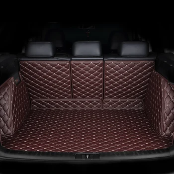 Изготовленные на заказ коврики для багажника автомобиля с полным покрытием для Tesla Model X, автомобильные аксессуары для грузовых лайнеров всех моделей, Автостайлинг, коврик для салона