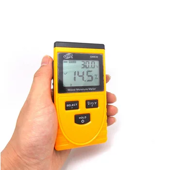 Измеритель влажности древесины индукционного типа, ручной цифровой прибор для измерения влажности деревянной доски