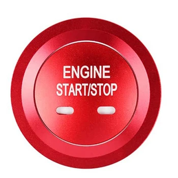 Наклейки на кнопки зажигания для Chevrolet Chevy Equinox Malibu Sonic Traverse Trax Push Start Stop Наклейки Колпачки Крышки