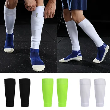 однослойные носки для взрослых и молодежи, нижний чехол для ног, спортивные эластичные футбольные носки для соревнований, профессиональный защитный чехол для ног
