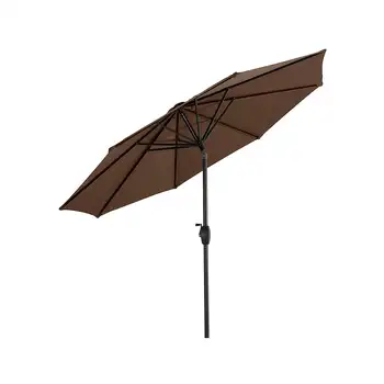 Открытый 9-футовый зонт для патио Westin Market с наклоном и рукояткой, для приготовления кофе