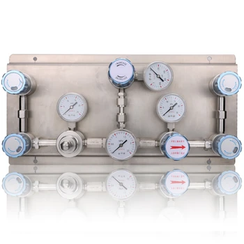 панель регулятора давления Система подачи газа коллекторы регулятор давления газа