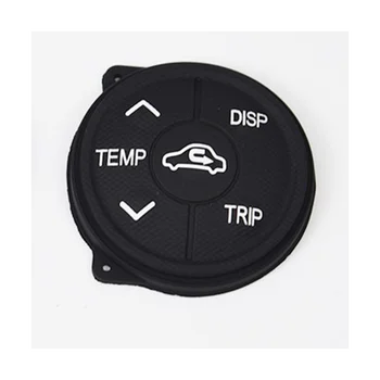 Переключатель управления аудиосистемой на рулевом колесе автомобиля с яркой черной рамкой для Prius 2011-2015 Кнопки управления