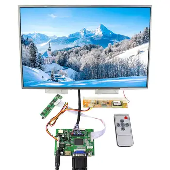 Плата контроллера HD MI + VGA + 2AV LCD работает с 15,4-дюймовым ЖК-дисплеем 1280x800 (один из B154EW02 LTN154X3-L01 LP154WX4 LP154W01 N154I2)