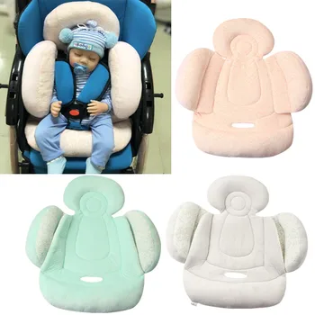Подушка сиденья детской коляски, термоматрасник, подкладка, коврик для защиты шеи, коврик для новорожденной детской коляски, поддержка автокресла