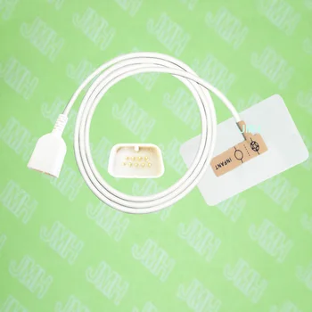 Совместимый пульсоксиметр DB9 pin Nihon Kohden для мониторинга пульса с одноразовым датчиком SPO2 для новорожденных (нетканый), 5 шт.