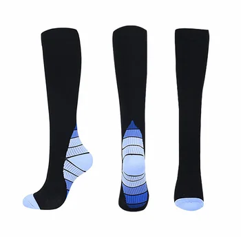 Спортивные компрессионные носки Влагоотводящие Колготки с длинными носками для Мужчин И Женщин, Бег на открытом Воздухе, Велоспорт, Лыжи, Футбол