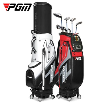 Стандартная сумка для мяча для гольфа PGM, профессиональная Кожаная водонепроницаемая подушка безопасности для гольф-кара, QB099