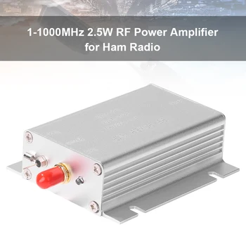 Усилитель мощности RF 1-1000 МГц 2,5 Вт Беспроводной Пульт дистанционного Управления Walkie-talkie для ВЧ FM-передатчика VHF UHF FM-усилитель Любительского Радио