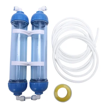 Фильтр для воды 2шт Корпус картриджа T33 Бутылка-фильтр в виде ракушки Diy T33 4шт Фитинги Очиститель воды для системы обратного осмоса