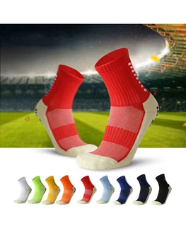 Футбольные Носки Противоскользящие Футбольные Мужские Спортивные Носки Хорошего Качества Из Хлопка Calcetines Того Же Типа, Что И Футбольные Носки Trusox 9 Цветов