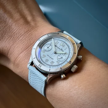 Часы с хронографом MYSTERYCODE 37,5 мм, Япония, VK64 Movt 316L SS, водонепроницаемые, лучший бренд, новые часы 2023 года