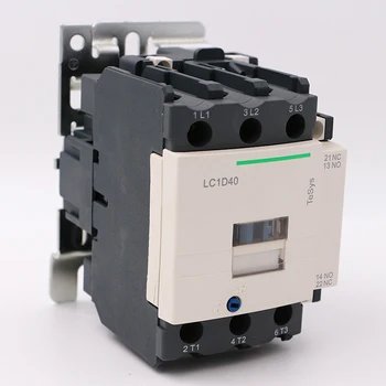 Электрический магнитный контактор переменного тока LC1D40P7 3P 3NO LC1-D40P7 с катушкой переменного тока 40A 230 В